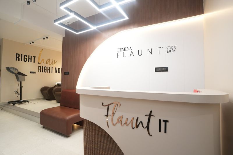 Reception at Femina Flaunt Studio Salon